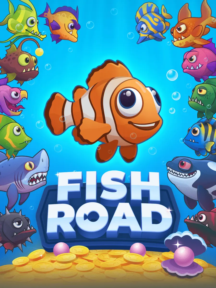 Fish Road InOut Games 🐟 Démo Gratuite + Télécharger Fish Road App